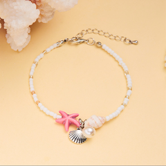 [ Set 10 Sợi ] Vòng Tay Vỏ Sò Sao Biển - 921745