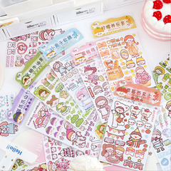 [ Set 20 Tấm ] Sticker Cute ( 1 Tấm 4 Tờ ) - 921758