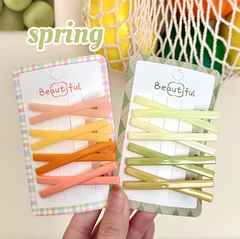 [ Set 10 Vỉ ] Kẹp Tóc Mái ( 1 Vỉ 4 Cái ) - 921775
