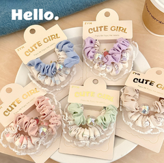 [ Set 10 Cái ] Dây Cột Tóc Cute - 921777