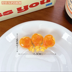 [ Set 20 Cái ] Kẹp Tóc Gà Rán - 921797