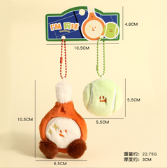 [ Set 5 Túi ] Móc Khóa Gấu Bông ( 1 Túi 2 Cái ) - 921878