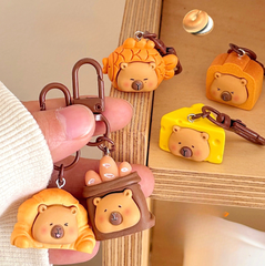 [ Set 10 Cái ] Móc Khóa Mini Capybara - 922130