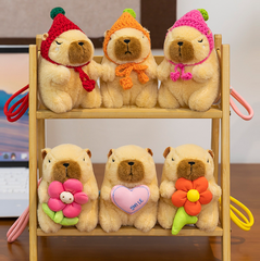 [ Set 10 Con ] Móc Khóa Gấu Bông Capybara Cao Cấp - 922144
