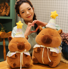 [ Set 2 Con ] Gấu Bông Capybara Sinh Nhật- 922149