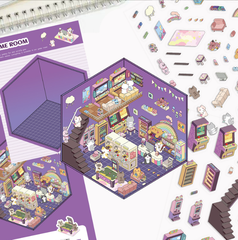 [ Set 20 Bộ ] Sticker 3D Nhiều Phong Cách - 922179