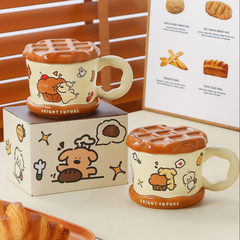 [ Set 2 Cái ] Ly Cốc Sứ [ Hộp Màu ] - 922190