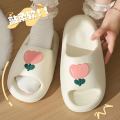 [ Set 3 Đôi ] Dép Eva Hoa Tulip [ Đế Dày - Chống Trượt ] - 922199