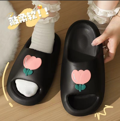 [ Set 3 Đôi ] Dép Eva Hoa Tulip [ Đế Dày - Chống Trượt ] - 922199