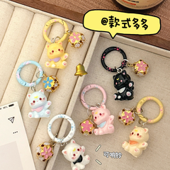 [ Set 12 Cái ] Móc Khóa Mini Mèo - 922247