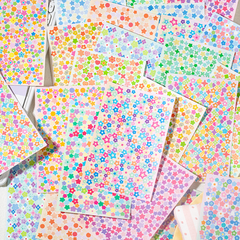 [ Set 12 Túi ] Sticker Trang Trí [ 1 Túi 6 Tấm ] - 922288