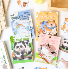 [ Set 12 Túi ] Sticker Cute [ 1 Túi 10 Miếng ] - 922297