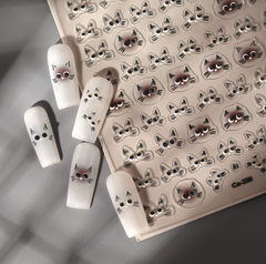 [ Set 12 Túi ] Sticker Dán Nail 5D, Dập Nổi, Chống Nước, Keo Cao Cấp - 922356