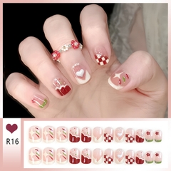 [ Set 5 Hộp ] Nail [ 24 PCS + Keo Thạch ] - 21939