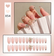 [ Set 5 Hộp ] Nail [ 24 PCS + Keo Thạch ] - 21901