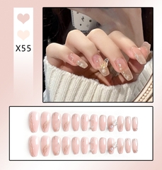 [ Set 5 Hộp ] Nail [ 24 PCS + Keo Thạch ] - 21902