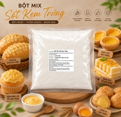 Phụ Gia Thực Phẩm : Bột Mix Sốt Kem Trứng