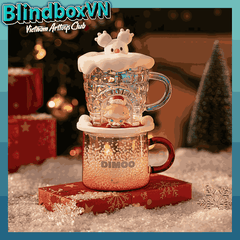 DIMOO Letters from Snowman Series-Stack Cup Gift Box ( Chính hãng )