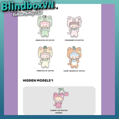 FINDING UNICORN zZoton My Little Cat Fruit Party Series Blind Box