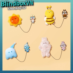 POPMART CRYBABY Crying Again Series-Plush Badge Blind Box