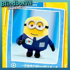 Minions Despicable Me 4 Series Vinyl Plus Doll Pendant ( Chính Hãng )