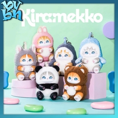 Mofusand Kiramekko Fluffy Kittens Plush Keychain Blind Box