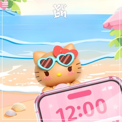Hippers Hello Kitty Let's Go to the Beach Series Cute Beans Blindbox Series