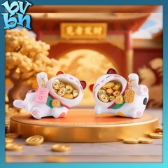 Gold Coin - Money Carrying Cat Meow Meow Mèo Thần Tài