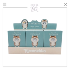Mofusand Kiramekko Nordic Kitten Plush Keychain Blind Box