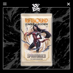 Riftbound: League of Legends Trading Card Game SpiritForged Booster Pack - English