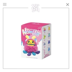 Nom Bad Mood Squeaky plush pendant Blind box
