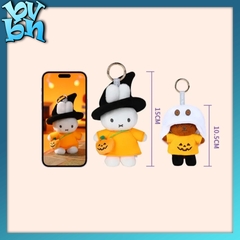 Miffy Rabbit Halloween Plush Keychain Blindbox Series