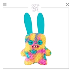 Fuggler Bigg Fugg Plush Rabbid Rabbit 17" Zuru Toys