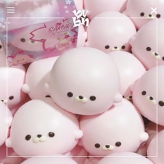 Hachimi Seal Mochi Mini Pink