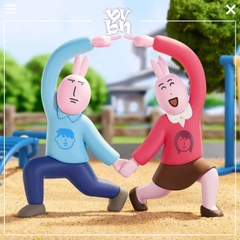My Rabbit Friend Its Take Many Rabbit Series Blindbox Figure