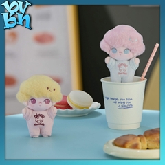POP MART DIMOO Crush on Coffee Series-Soft-faced Plush Keychain Blind Box