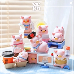 Lulu The Piggy Office Blindbox Series Toyzeroplus