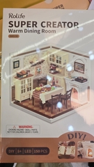 Mô Hình Lắp Ghép Nhà Robotime Rolife Super Creator DIY Miniature House