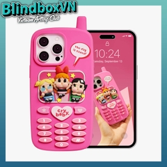 Ốp Điện Thoại CRYBABY × Powerpuff Girls Series-Phone Case 15PROMAX