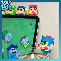 Crayon Shin-chan Screen Papa Mini Figure Blindbox Series