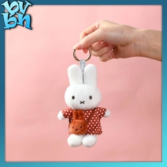 Miffy Rabbit Travel Plush Keychain Blindbox Series