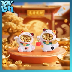 Gold Coin - Money Carrying Cat Meow Meow Mèo Thần Tài