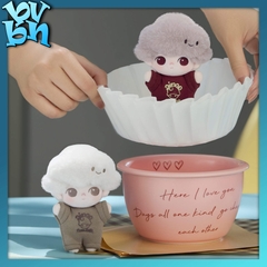 POP MART DIMOO Crush on Coffee Series-Soft-faced Plush Keychain Blind Box
