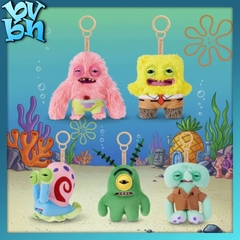 FUGGLER LICENSED COLLAB SERIES 1 SPONGEBOB KEYRINGS 5"