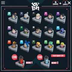 Valorant Keycaps Blind Box SOAP
