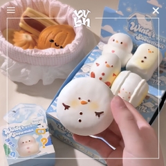 Hachimi Squishy Winter Snowman Blindbox Series