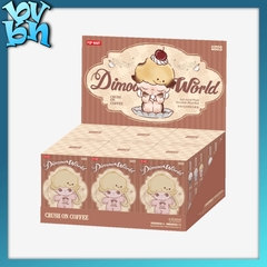 POP MART DIMOO Crush on Coffee Series-Soft-faced Plush Keychain Blind Box