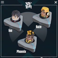 Valorant Keycaps Blind Box SOAP