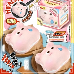 Mido Hippo Dorayaki Squishy Pink ( Chính Hãng )