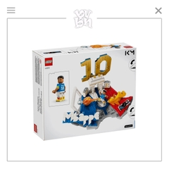 Đồ Chơi Lắp Ráp Biểu Tượng Sân Cỏ Kylian Mbappé LEGO EDITIONS SPORTS